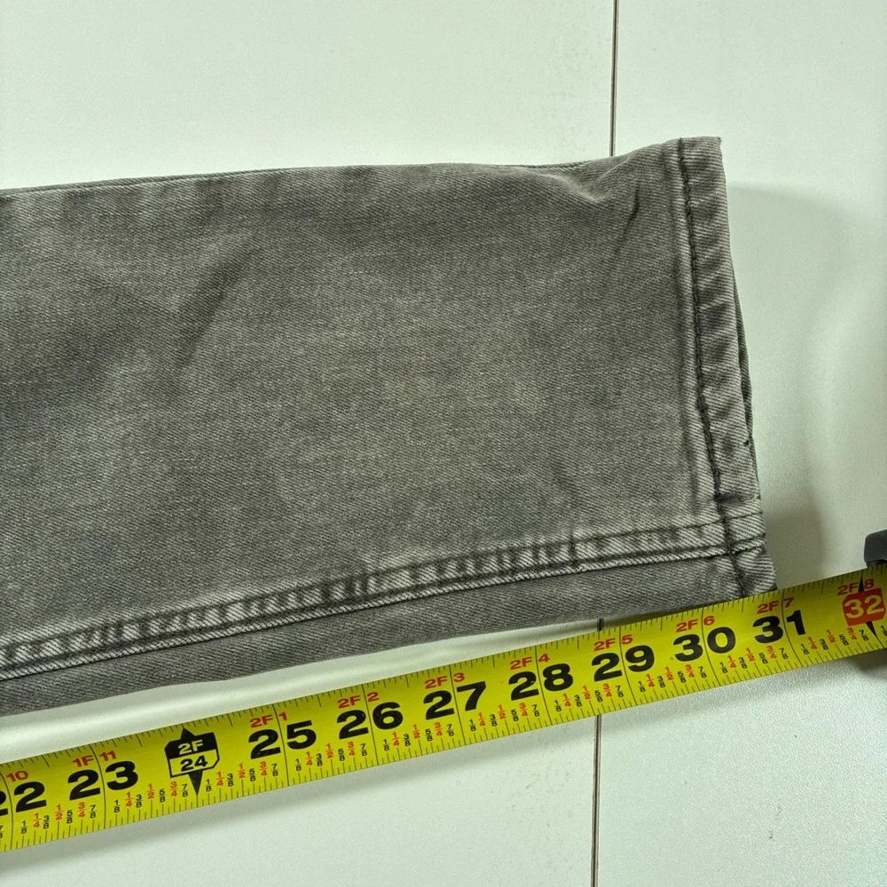 Levi's 510 Skinny Jeans 31x31 Grey Acid Wash Slim Fit Denim Pants (31x32)